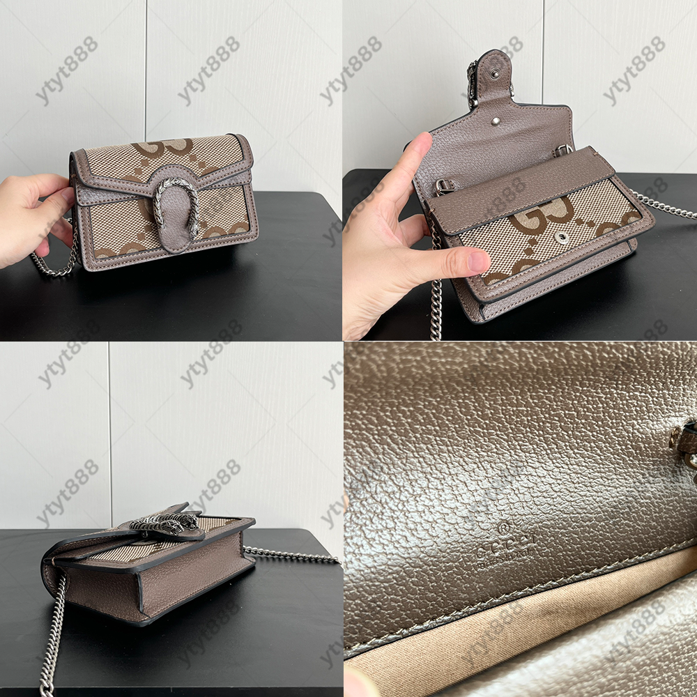 1:1 High Quality Designer Bag gg bag for women Ophidia Bag Dionysus canvas emblem tote bag shoulder bag purse luxury leather mini bag crossbody travel beach gg bag