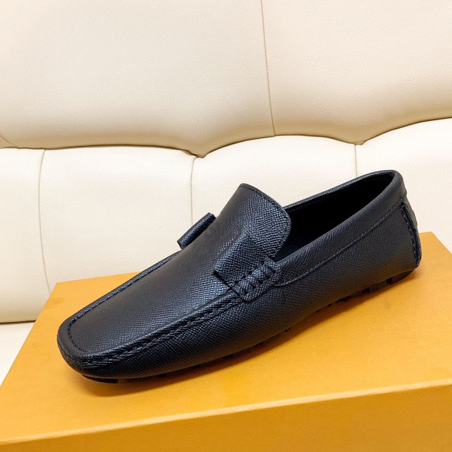 2021 Classics Men Loafer shoes Hockenheim Moccasins Dress Shoes flat Canvas Real Lambskin Loafers Luxury cap toe Fashion casual shoe 306