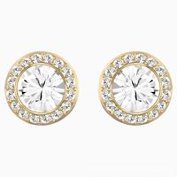 gold earrings +box