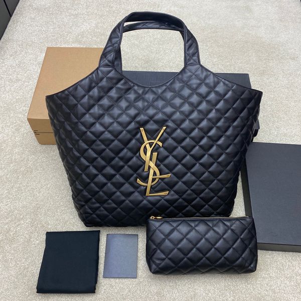 10A Designer Bag Tote Bag Luxury Large Tote Shopping Bag Architectural Shape Gold Tone Accents Premium Textured Leather Spacious Interior Designer Bag Work Bag