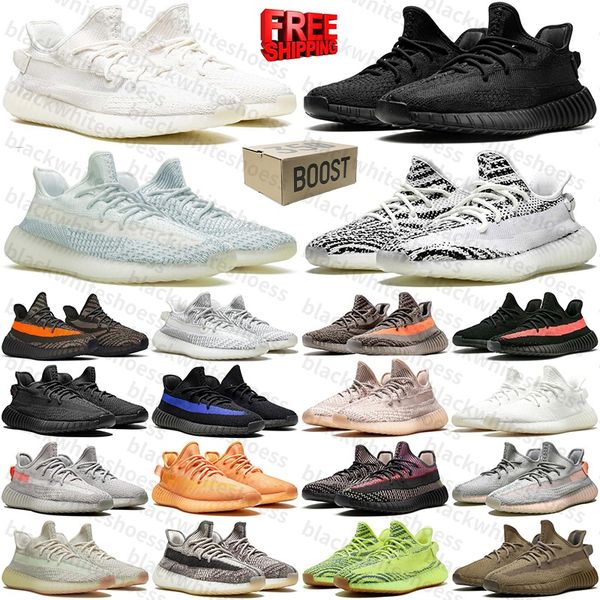 Free Shipping with box Designer 350 boost v2 sneakers Running Shoes bone whitetrainers for mens womens chaussure zapatillas Outdoor men women Sports