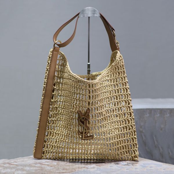 Designer Bag Beach Bag Tote Bag New Luxury Designer Women's Crossbody Bag - High-Quality Raffia Woven Bag Underarm Bag Large Capacity Shopping Tote beach bag Fashion Bag