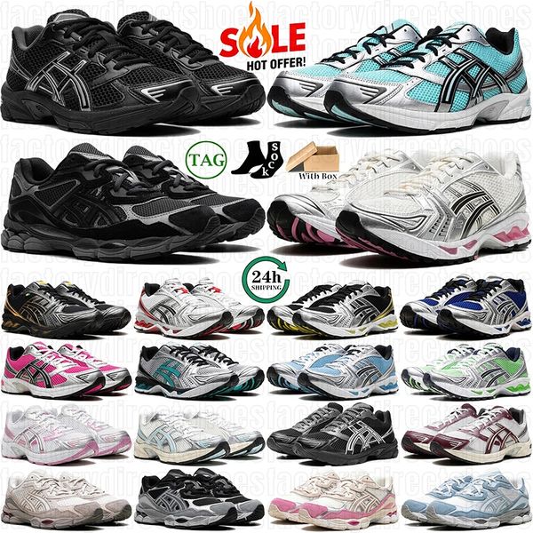 With box asicshoes mens womens NYC running shoes designer sports sneakers trainers asicsgelkayano 14 shoes asicsgels 1130 shoes sneakers black pure silver EUR 36-47