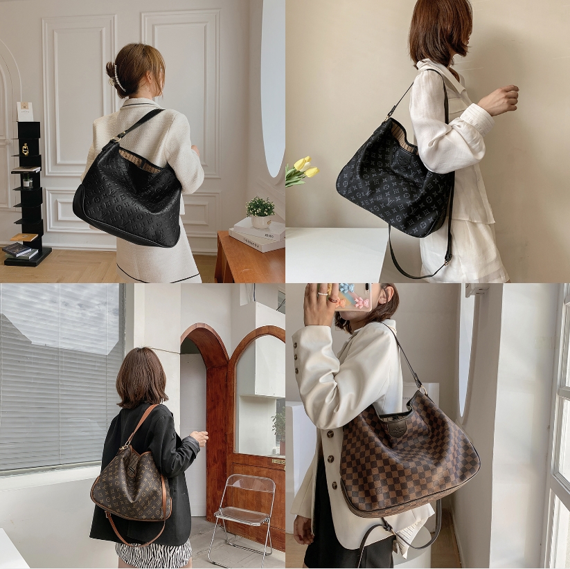 Designer bags tote bags luxury crossbody bags high-quality underarm bags large-capacity shopping totes fashionable bags shoulder bags wallets monogram pattern