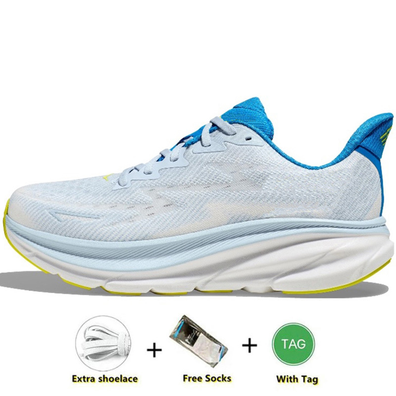 Designer Bondi 8 Running Shoes Clifton 9 Platform Sneakers Cyclamen Chalk Violet Blakc White Harbor Mens Women Outdoor Trainers Runners Eur 36-45