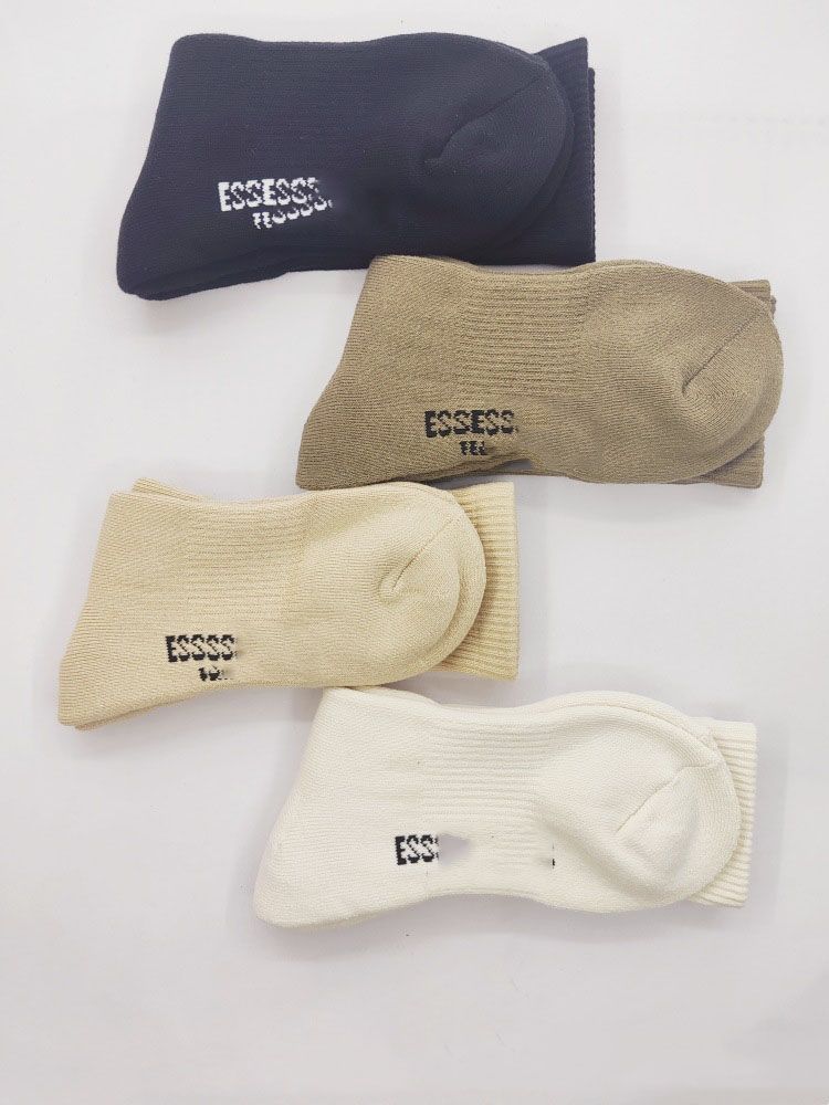 Men's Socks Fashion Casual Cotton Breathable Designer Skateboarding Hip Hop Sports Stocking Bagged, not boxed